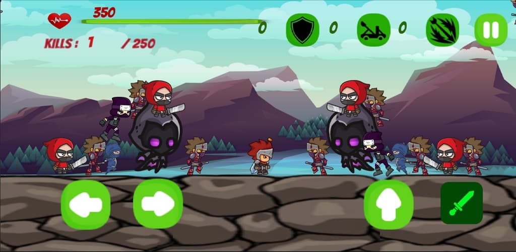 Knight's vs Shinobi